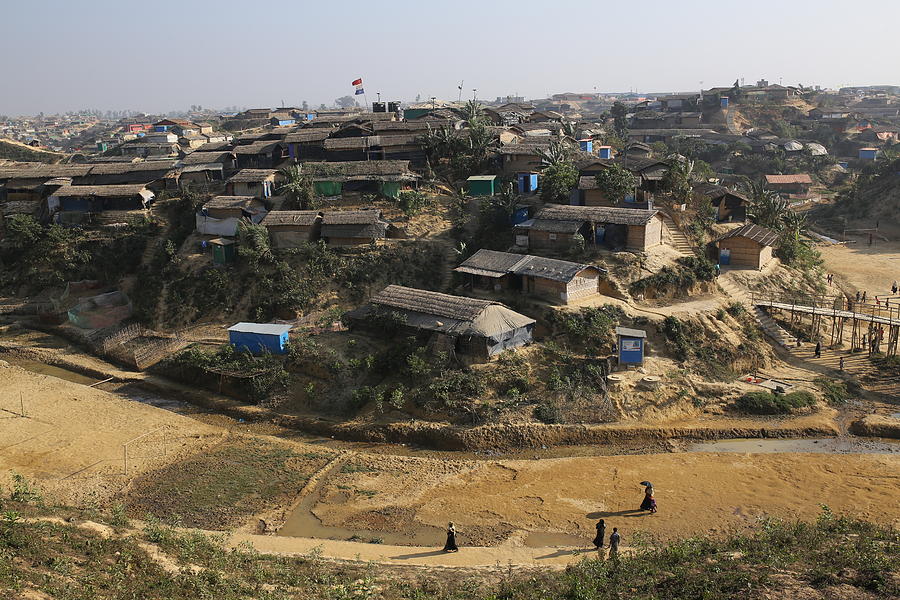 The world’s largest Rohingya refugee camps in Cox’s Bazar Photograph by Rehman Asad