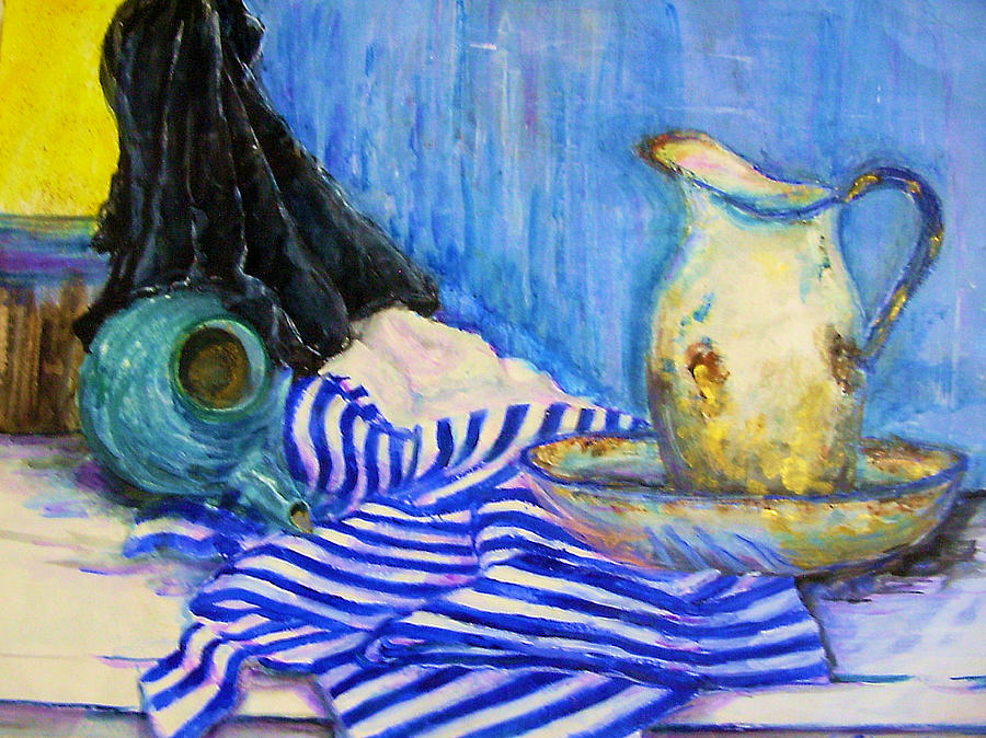 Still Life Painting - The Worn out and Unwanted by Arianne Lequay