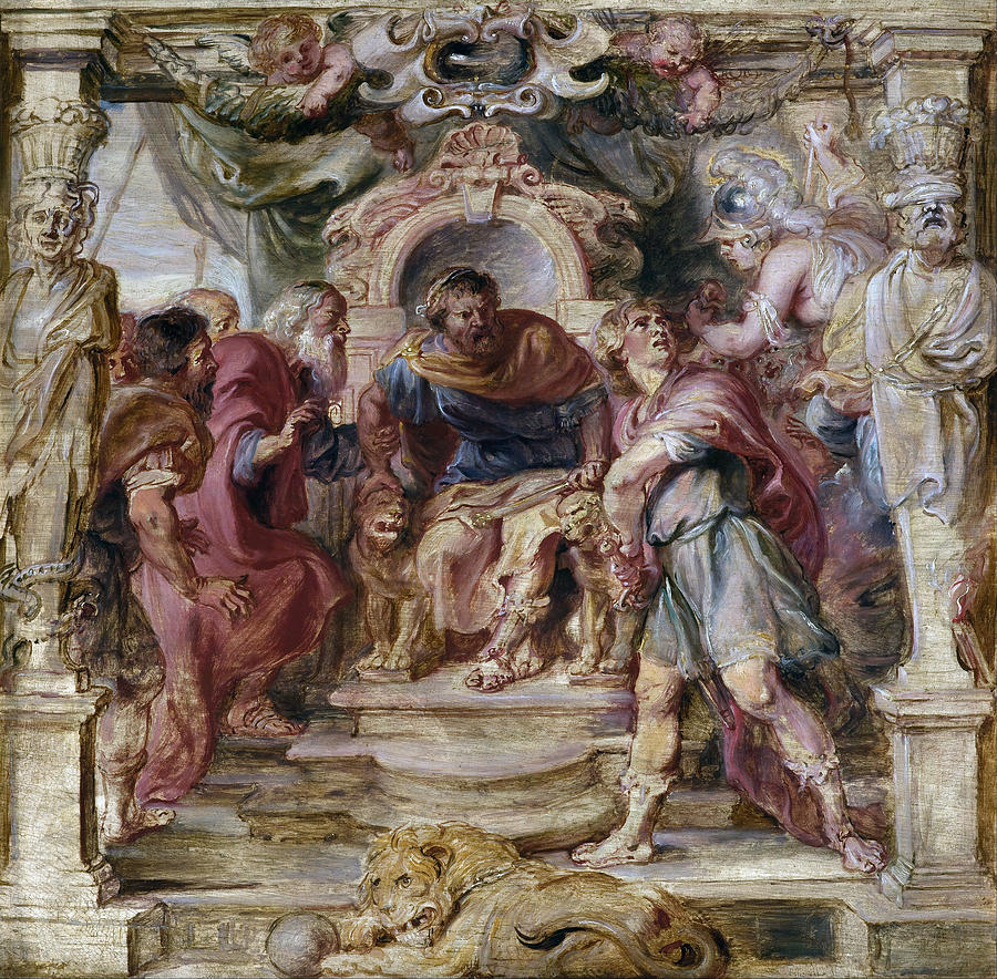 The Wrath of Achilles - Peter Paul Rubens Painting by War Is Hell Store