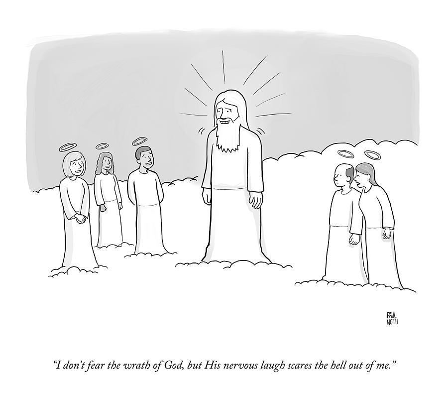 The Wrath Of God Drawing by Paul Noth