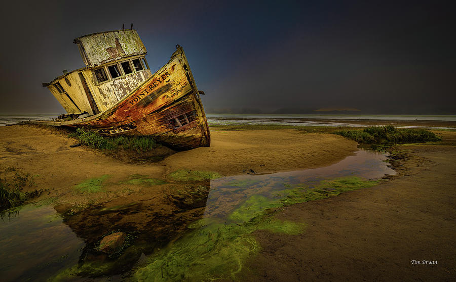 The Wreck of the Point Reyes Photograph by Tim Bryan