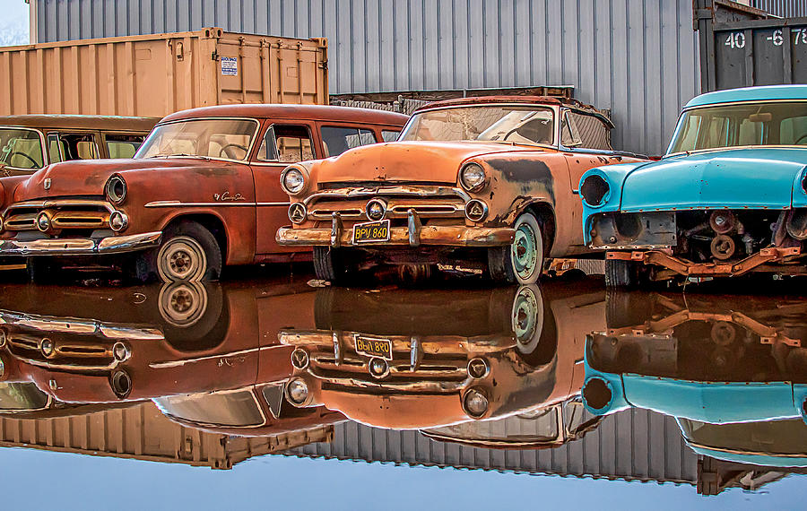 The Wrecking Yard Photograph by Connie Krause - Fine Art America