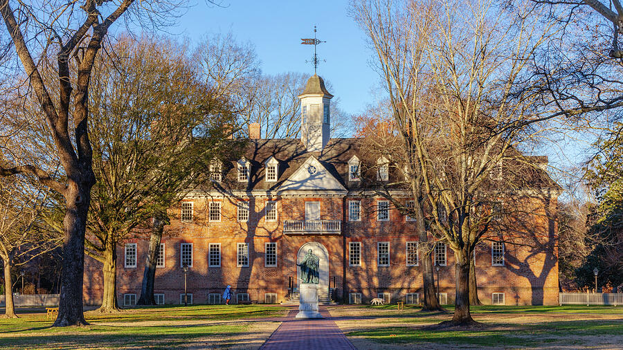 The Wren Building on a Winter Morning Photograph by Rachel Morrison The Wren Building on a Winter Morning Photograph by Rachel Morrison