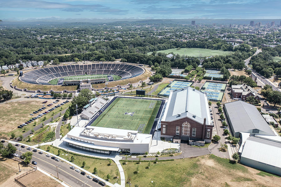 The Yale Bowl Aerial Photograph by John McGraw Fine Art America