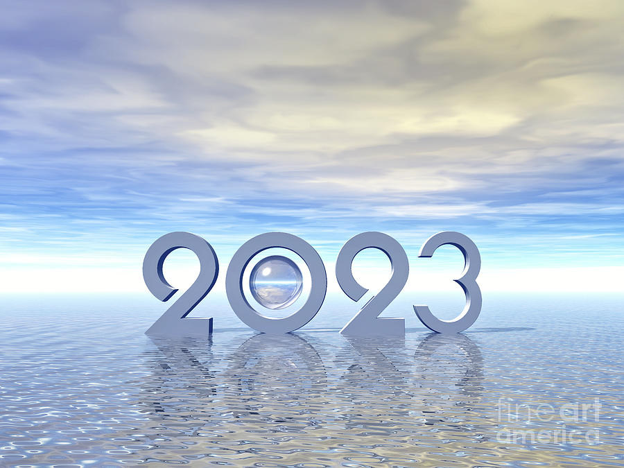 The Year 2023 Digital Art by Phil Perkins