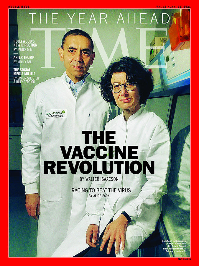 The Year Ahead - The Vaccine Revolution Photograph by Photograph by Dina Litovsky for TIME