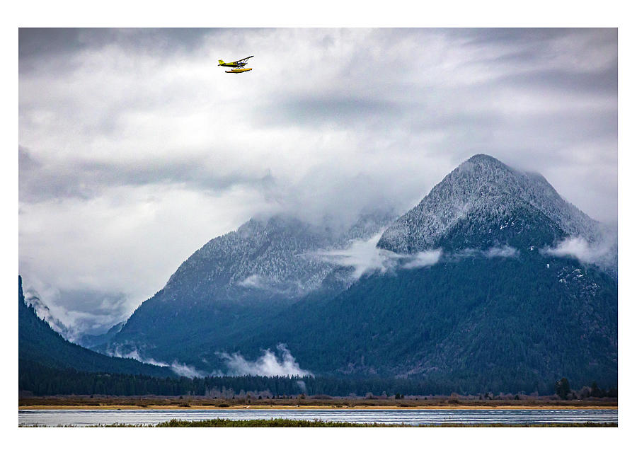 The Yellow Float Plane Photograph by Chris Dutton