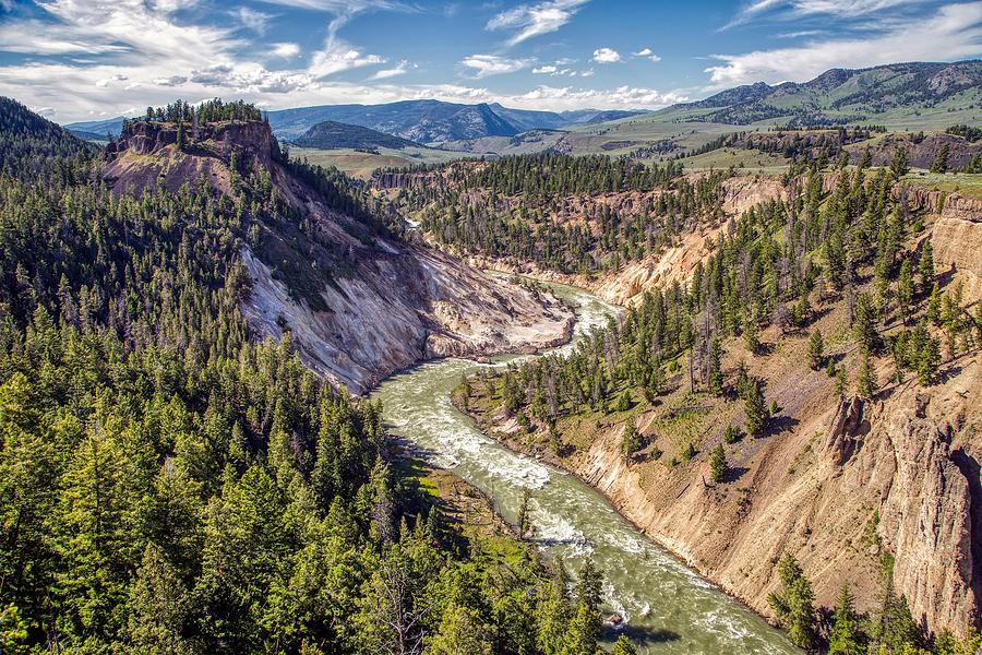 The Yellowstone River Photograph by NPS Neal Herbert - Fine Art America