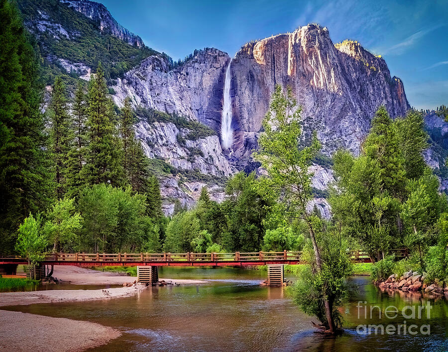 Yosemite Swinging Bridge Photograph by Nick Zelinsky Jr