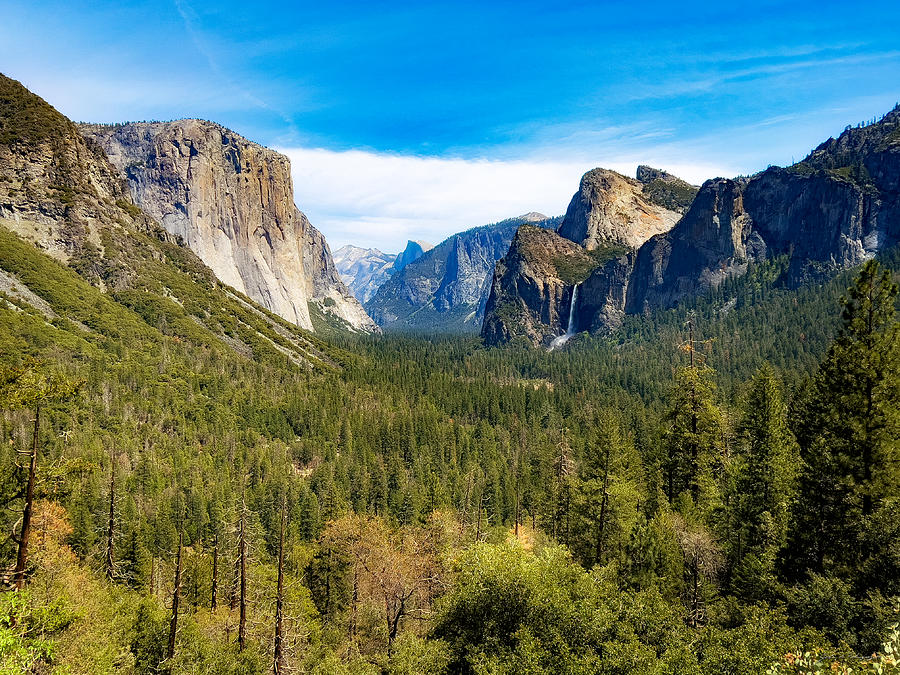 The Yosemite Valley California Photograph by John A Rodriguez