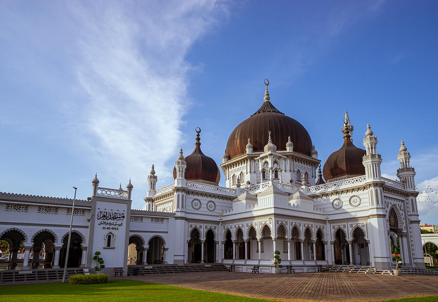 The Zahir Mosque is a mosque in Alor Setar, Malaysia. Photograph by Shaifulzamri