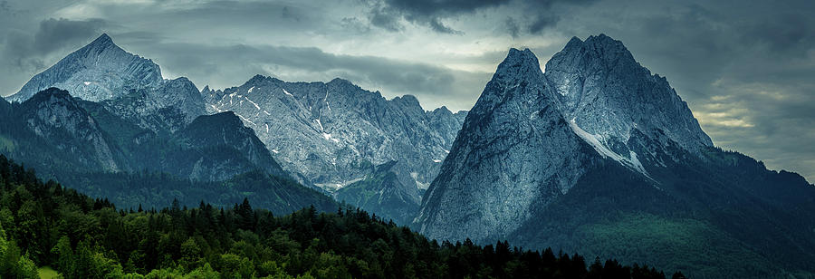 The Zugspitze Photograph by Andrew Matwijec