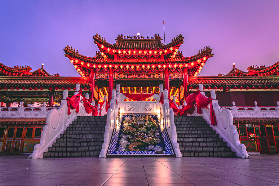 Thean Hou Temple Photograph by Nirian