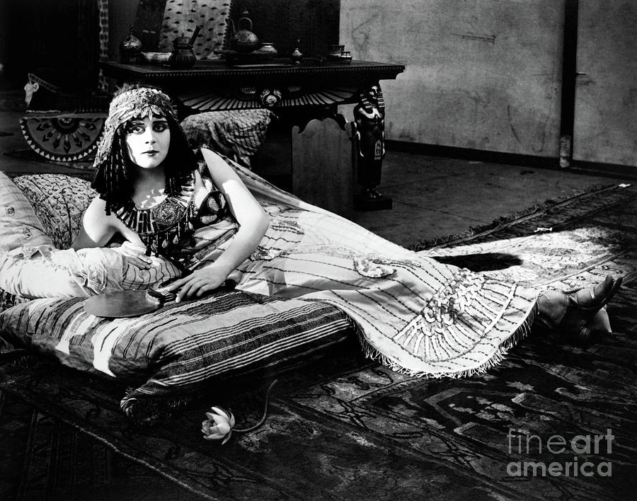 Theda Bara Cleopatra 1917 Photograph by Sad Hill - Bizarre Los Angeles Archive