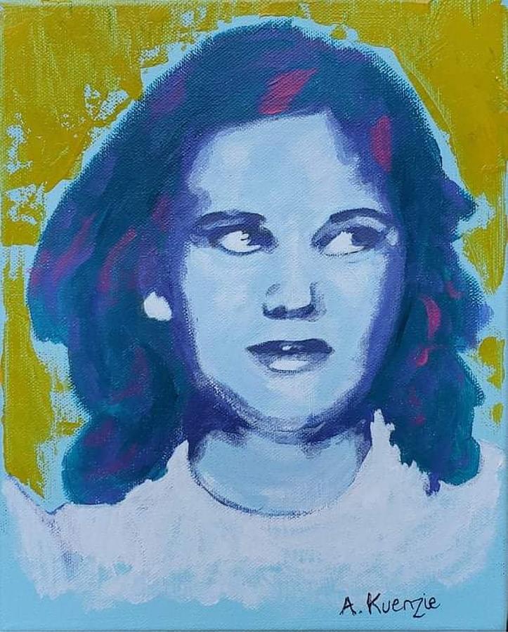 Thelma Painting by Amy Kuenzie