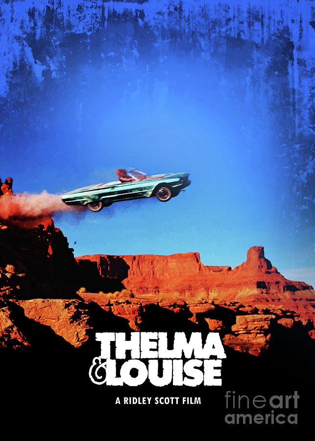 Thelma And Louise Digital Art - Thelma And Louise by Bo Kev