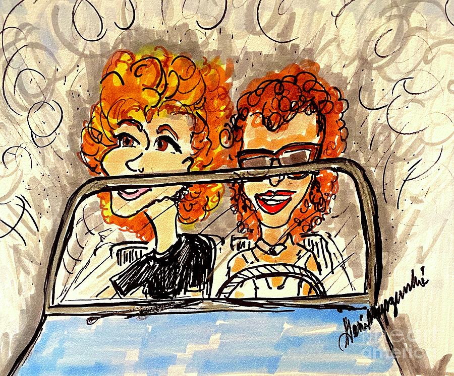 Thelma And Louise Mixed Media