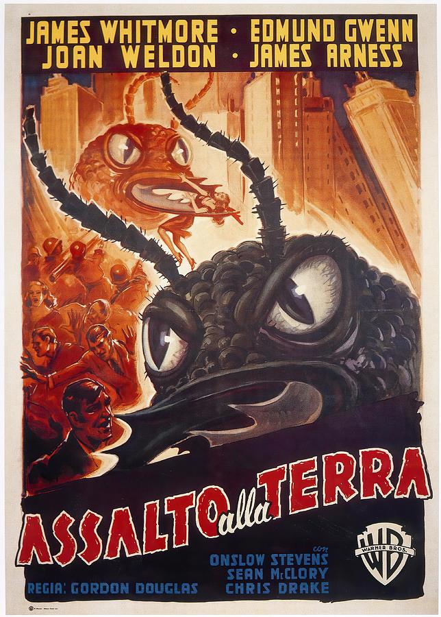 Them, 1954 - art by Luigi Martinati Mixed Media by Movie World Posters