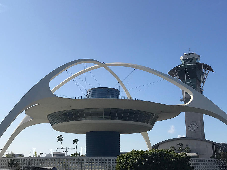 Theme Building at LAX Photograph by Art Block Collections