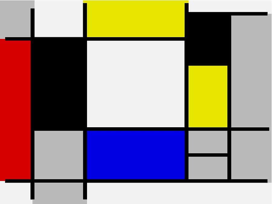 Theo van Doesburg De Stijl co-founder Painting by Mohamed Batni - Fine ...