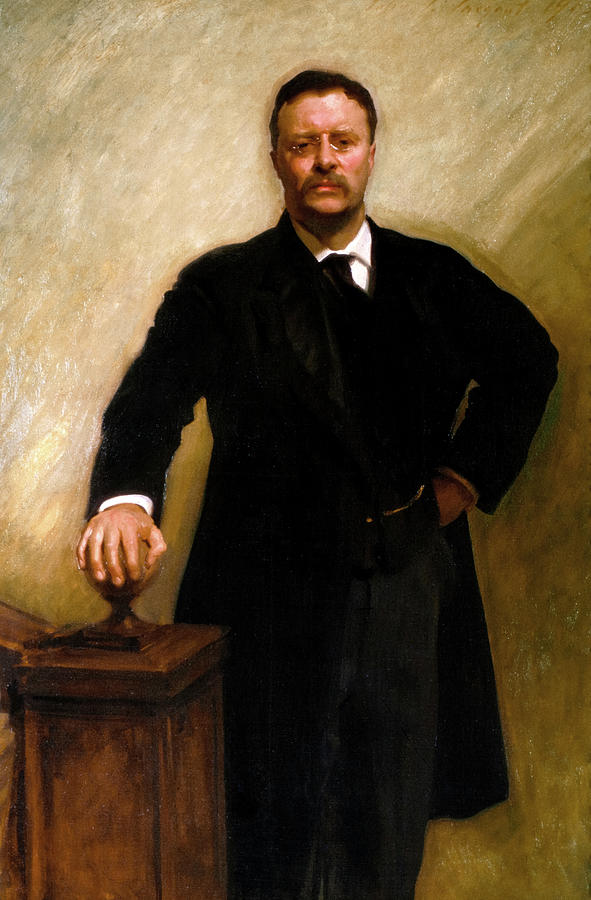 Rushmore Painting - Theodore Roosevelt, 1903 by John Singer Sargent