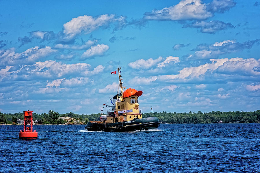 Theodore Too The Tugboat Photograph by Tom Singleton