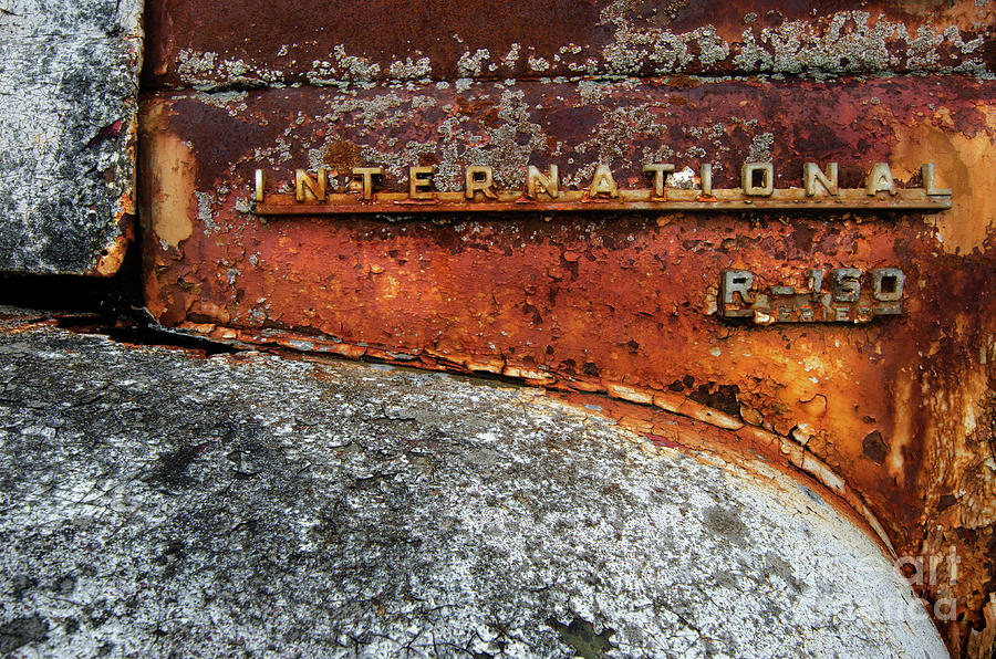 There Be Rust Captain Photograph by Bob Christopher