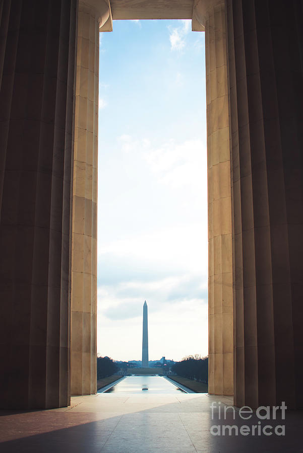 There is Hope Lincoln Memorial Photograph by Sonja Quintero