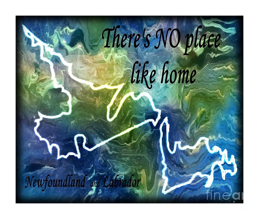 Theres No Place Like Home - NL Painting by Barbara A Griffin