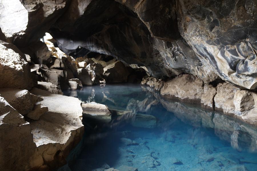 Thermal Cave in Iceland Photograph by Noah Thacker - Pixels