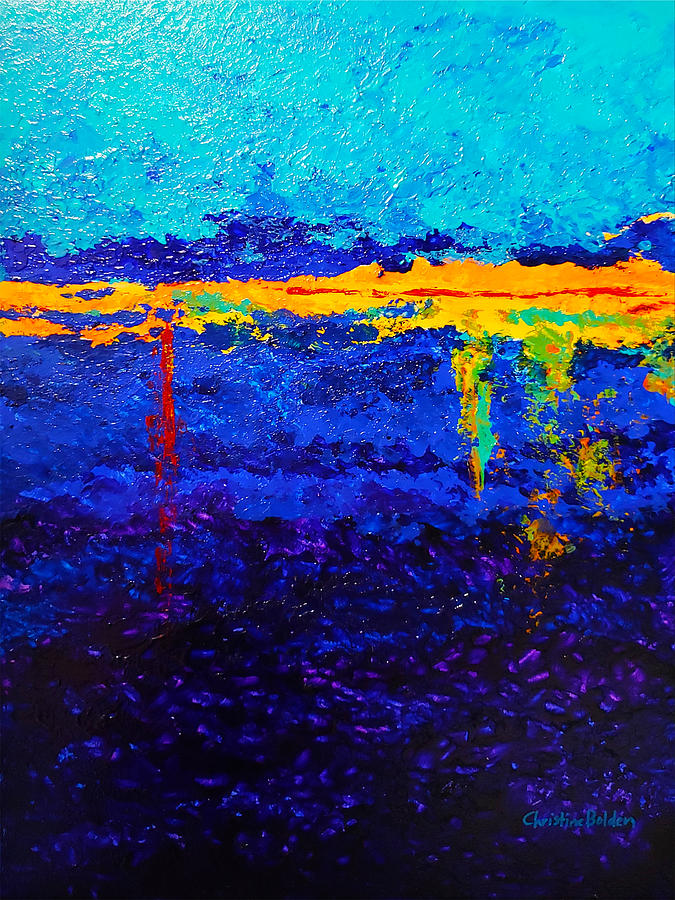 Thermocline Painting by Christine Bolden