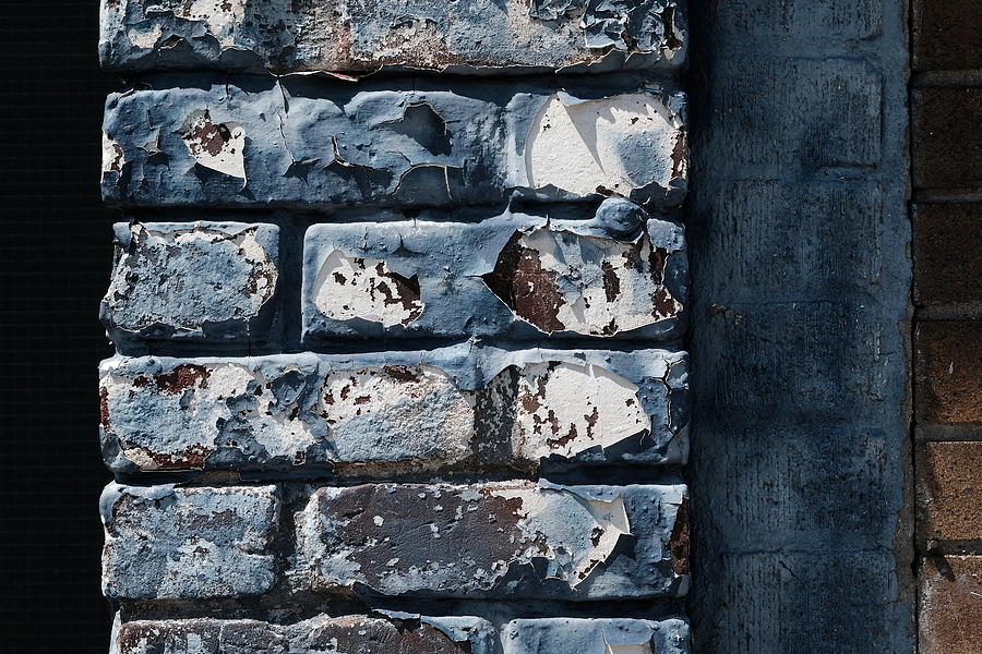 These Blue Bricks Photograph by Kreddible Trout These Blue Bricks Photograph by Kreddible Trout
