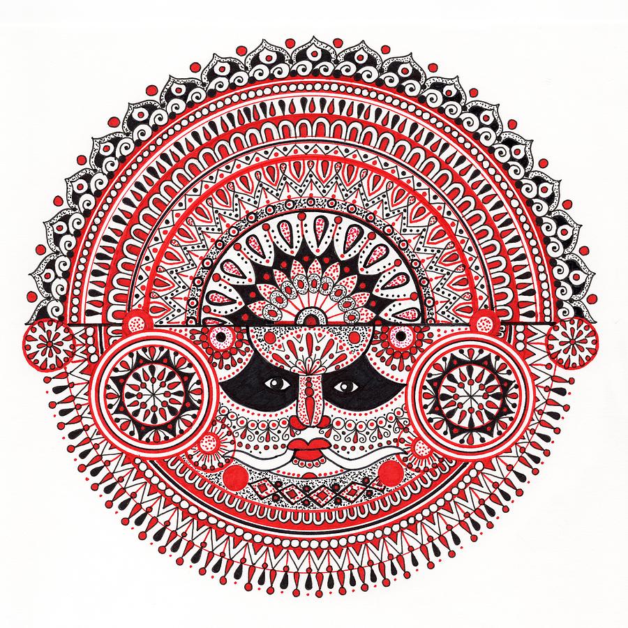 Santhosh Balan on Twitter Ball pen drawing of Theyyam artist drawing  theyyam pendrawing httpstcoXJNWAGxBcC  Twitter