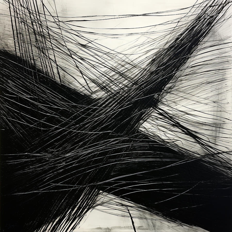 Thick and Thin Art Painting by Lourry Legarde Thick and Thin Art Painting by Lourry Legarde