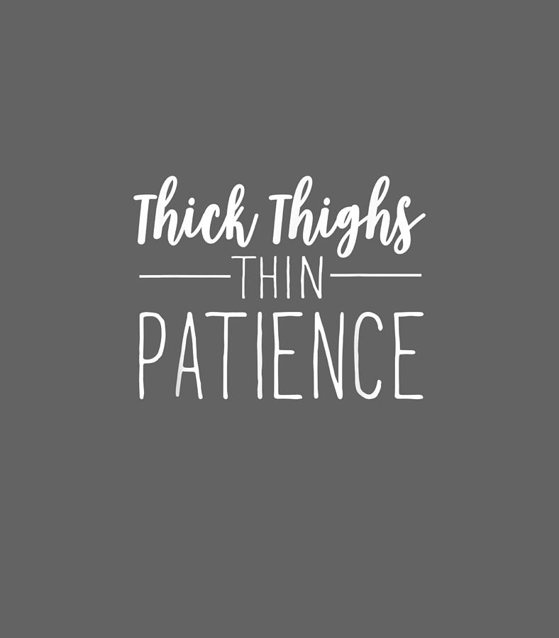 Thick Thighs Thin Patience Workou for Women Exercise by AmyLel Keela