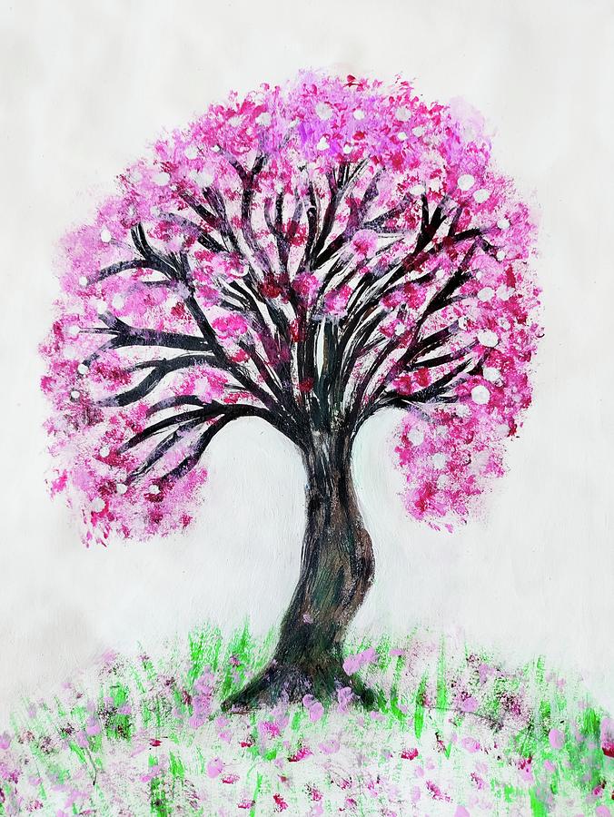 Think pink Painting by Gina Gallarelli - Fine Art America