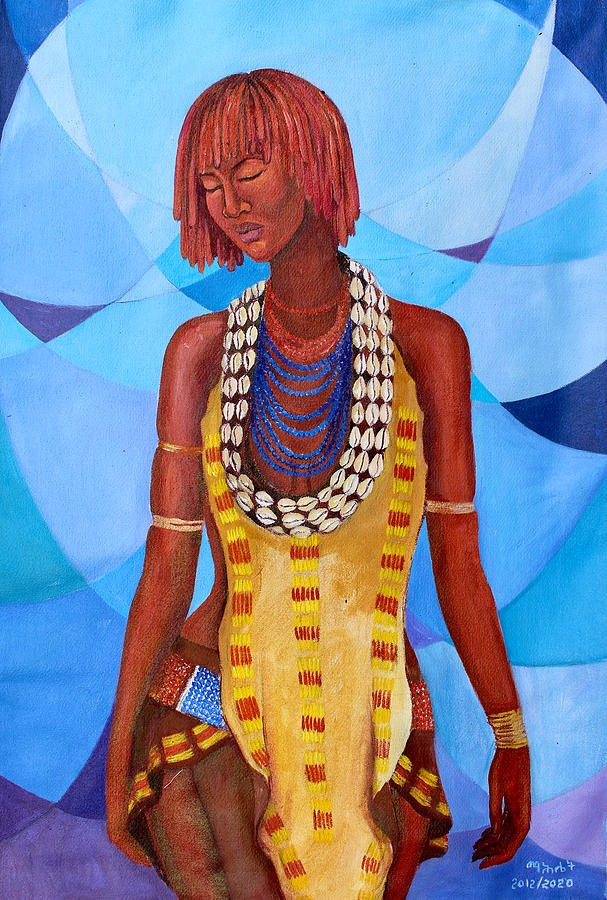 Thinking About It Painting by Mahlet