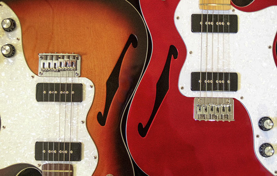 Thinline Tele Guitar Duo Photograph