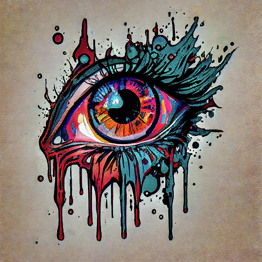 Third Eye Painting by Bob Orsillo