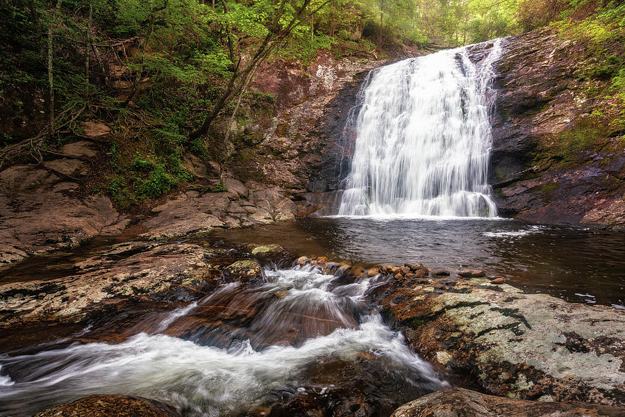 Third Falls on Mill Creek Photograph by Alex Mironyuk