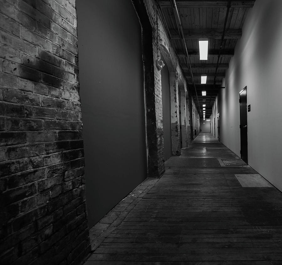 Third Floor Hallway Photograph by George Pennington