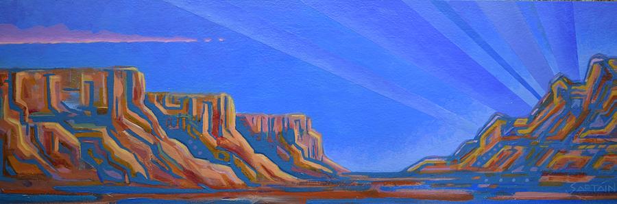 Third Mesa Painting by Jeff Sartain