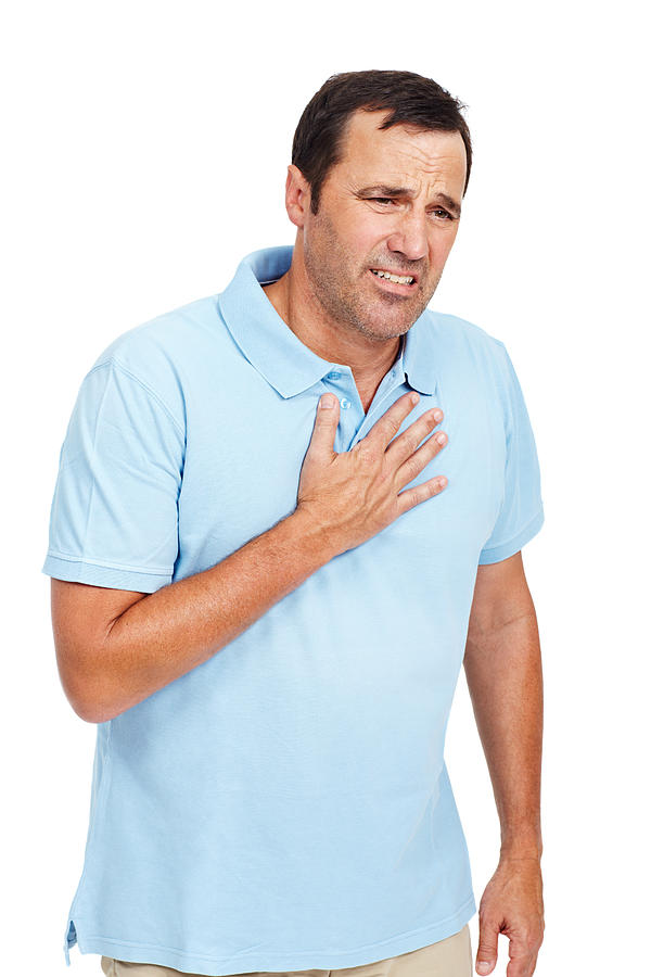 This heartburn is awful Photograph by GlobalStock