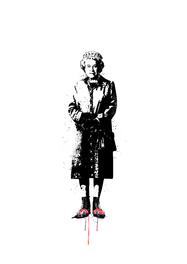 Queen Mixed Media - This is England by Balazs Solti