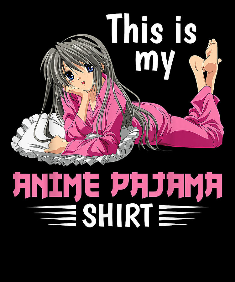 This is My Anime Pajama Shirt Pajamas for Teen Girls Png Sublimation  Designs - Etsy