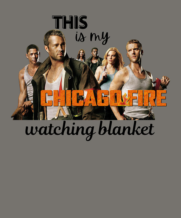 This Is My Chicago Fire Watching Blanket Png Sublimation Digital Art By Danielle Rose Fine Art