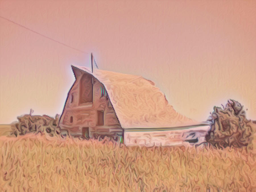 This Old Barn 3xx Digital Art by Cathy Anderson