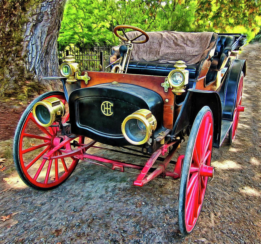 Usa Photograph - This Old Car by Thom Zehrfeld