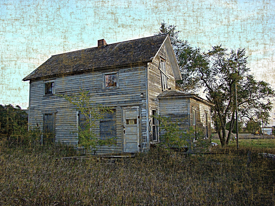 This Old Farmhouse Dakota Photograph by Cathy Anderson
