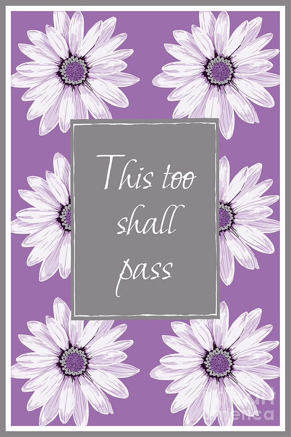 This Too Shall Pass  Painting by Tina LeCour